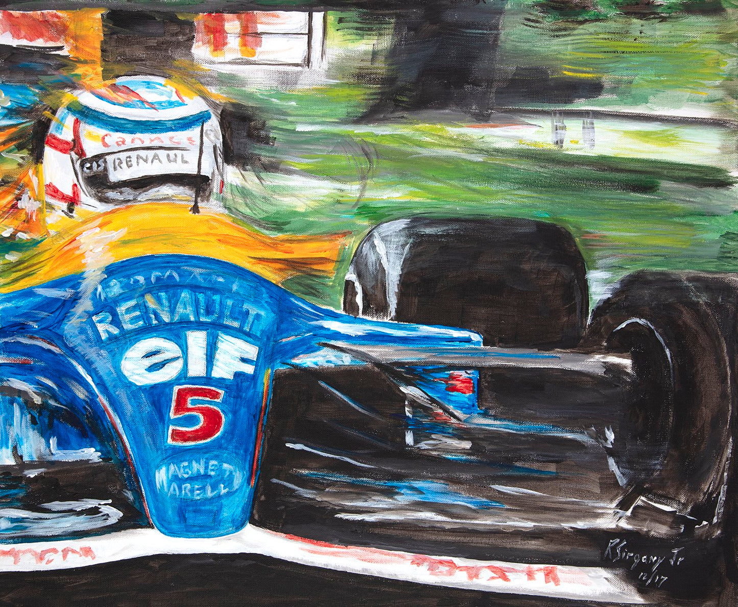 Race to Victory – Original Artwork