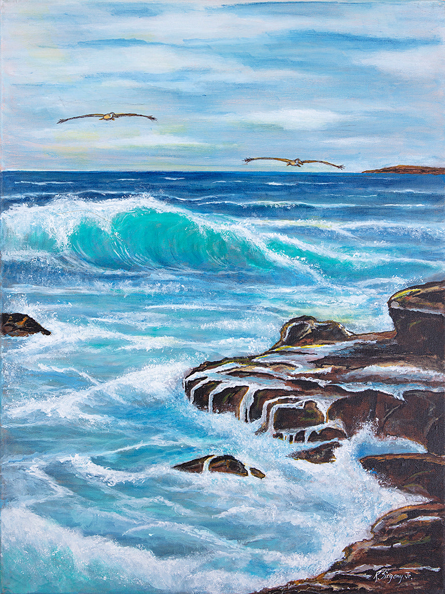 On the Rocks – Original Artwork