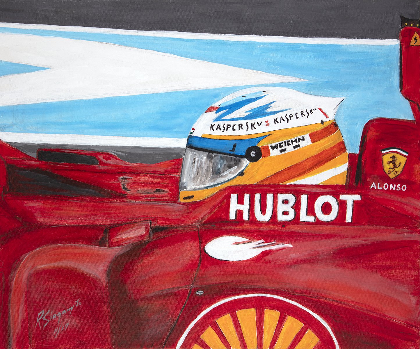 Moving Forward - Original Artwork