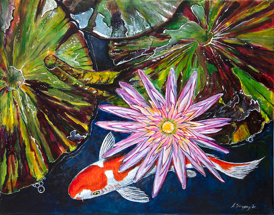 Under the Lilly Pad – Original Artwork