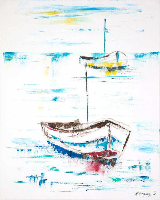 Drifting Home - print on canvas