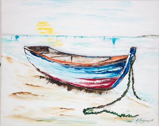 Harbor of Stillness - print on canvas