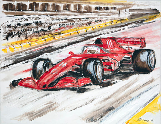 Full Throttle - print on canvas