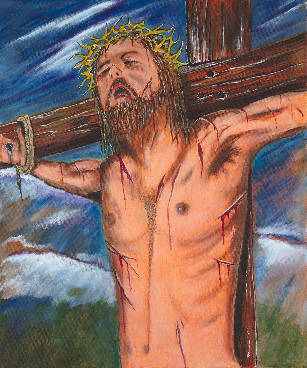 Crown of Sacrifice - print on canvas