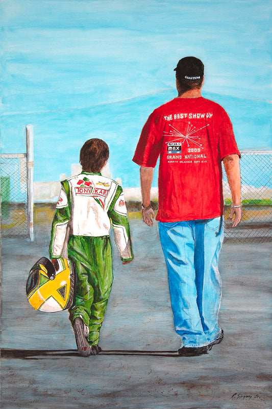 Guided Steps - print on canvas
