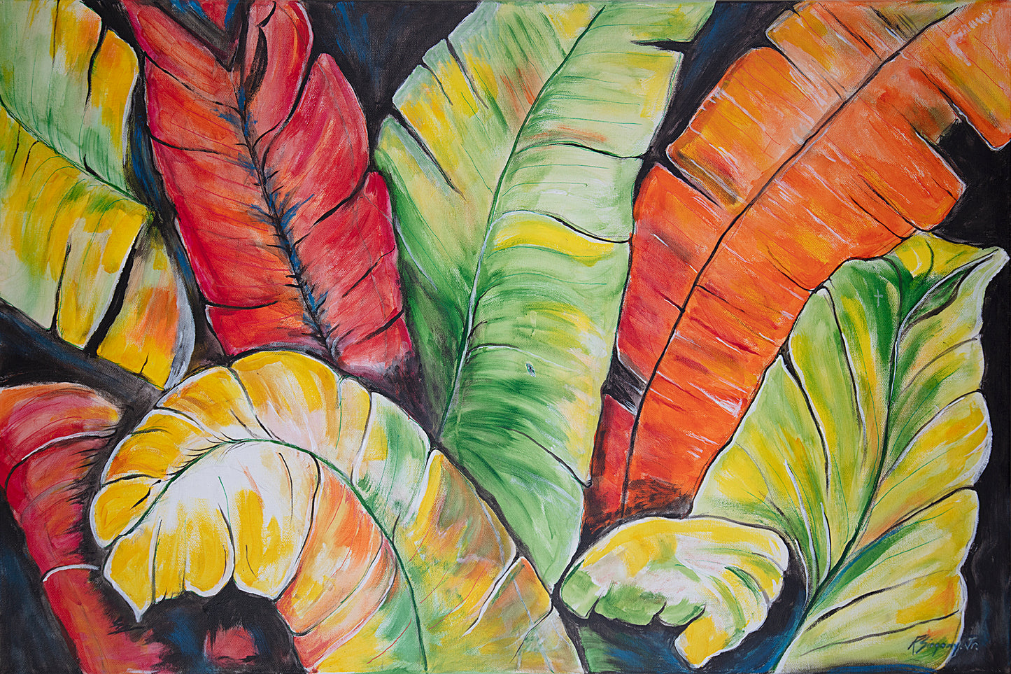 Tropical Pulse - Print on Canvas