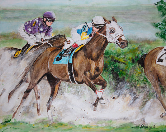 Through the Spray -  Original Artwork