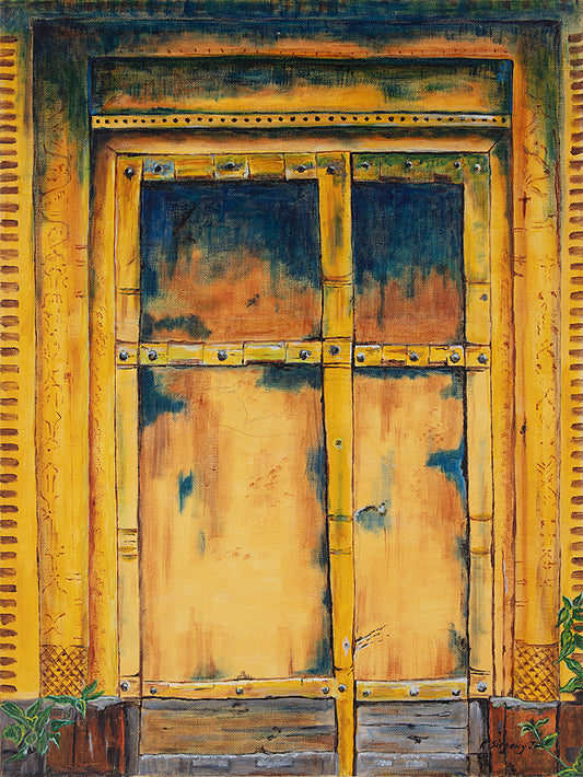 A (Cross) the Door – Original Artwork