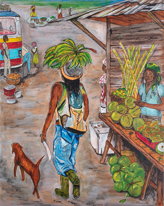 “Brown Dog” – Original Artwork