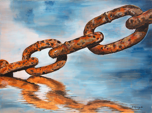 “Rustic Reflection” – Original Artwork